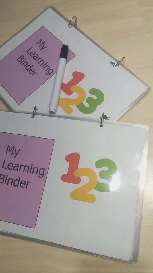 Activity binder - math